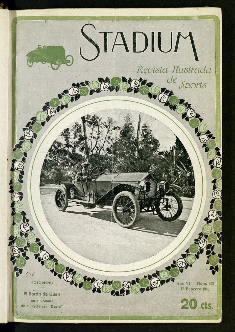 Stadium: revista ilustrada tcnica y deportiva del 12 de febrero de 1916, n 142