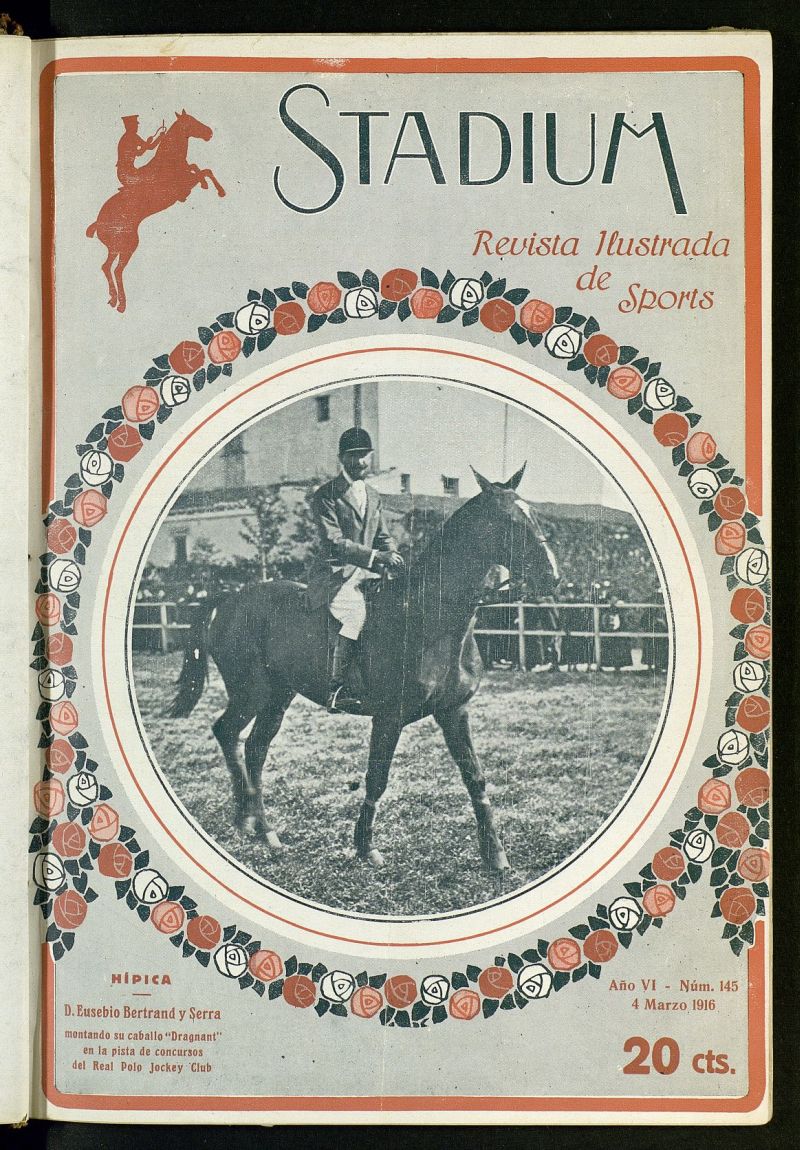 Stadium: revista ilustrada tcnica y deportiva del 4 de marzo de 1916, n 145