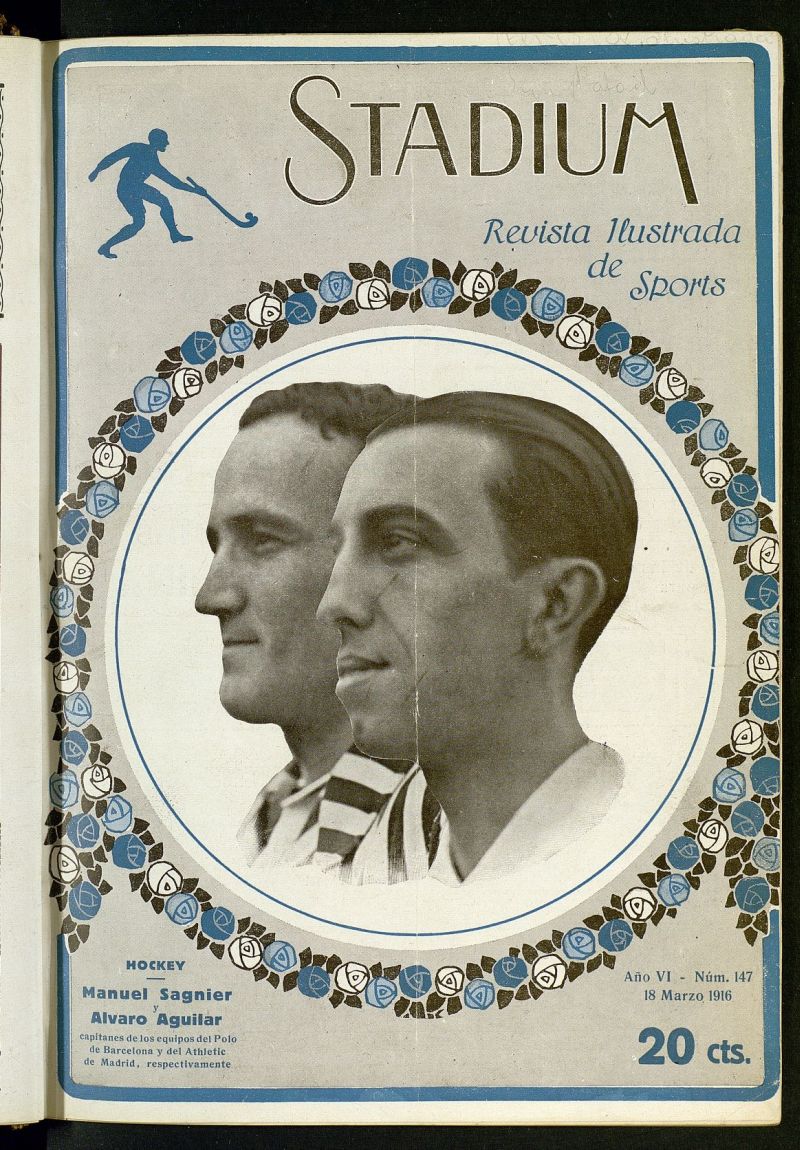 Stadium: revista ilustrada tcnica y deportiva del 18 de marzo de 1916, n 147