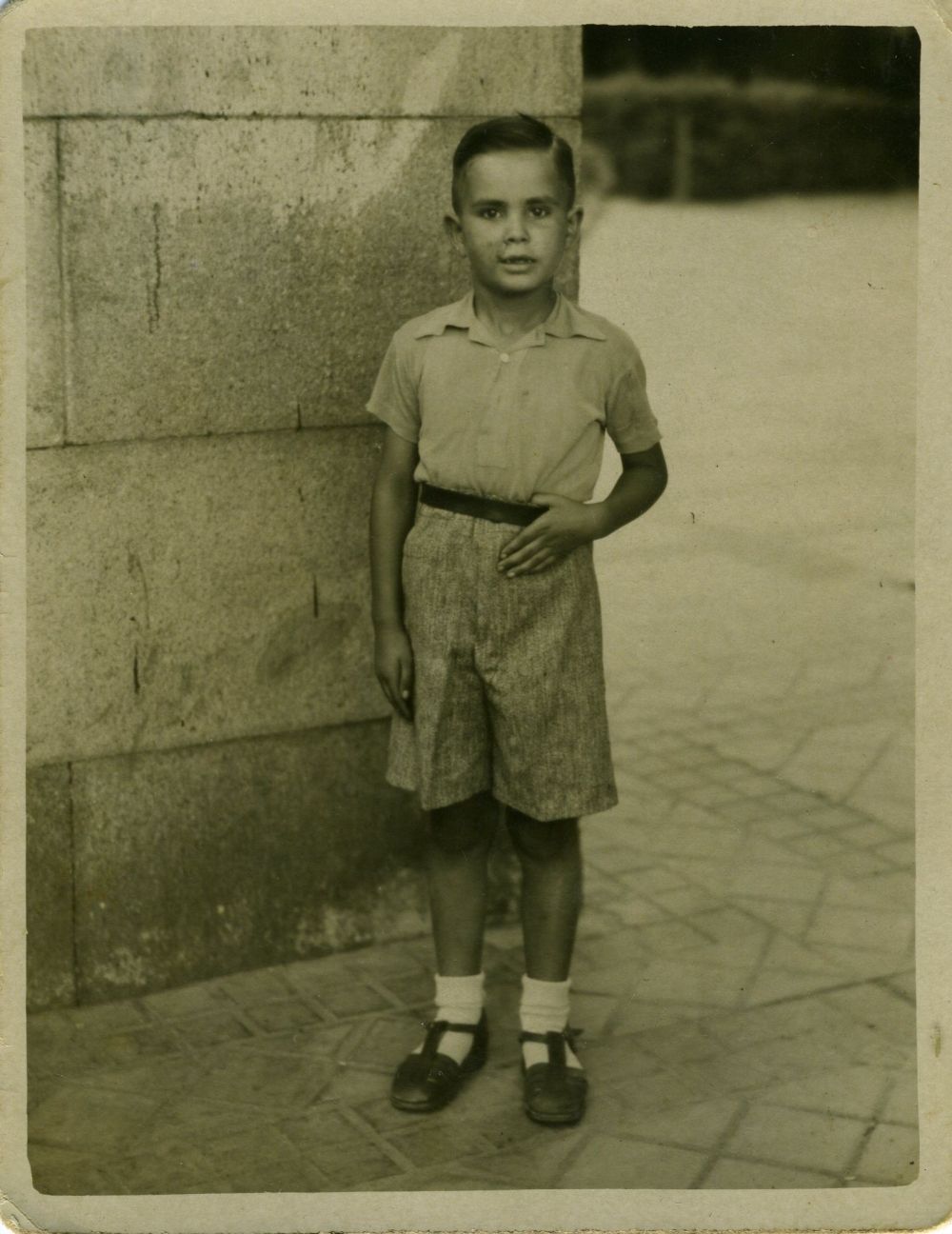 Benito Jimnez el da de su comunin