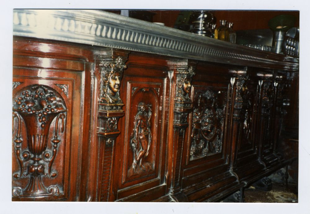 Mostrador de la taberna de Eugenio Humanes