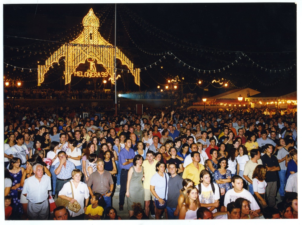 Fin de fiesta en el parque de la Arganzuela