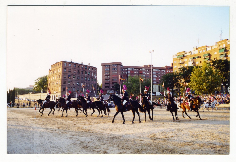 Exhibicin ecuestre de la Polica Municipal