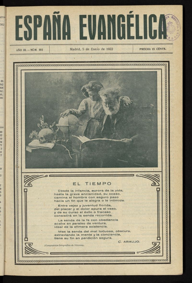 Espaa Evanglica del 5 de enero de 1922, n 102