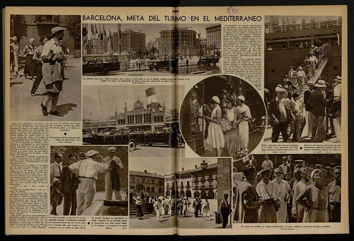Barcelona: meta del turismo en el Mediterrneo