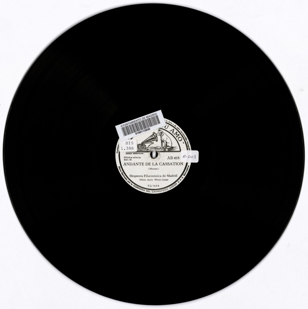 Andante de la Cassation (sonido remasterizado)