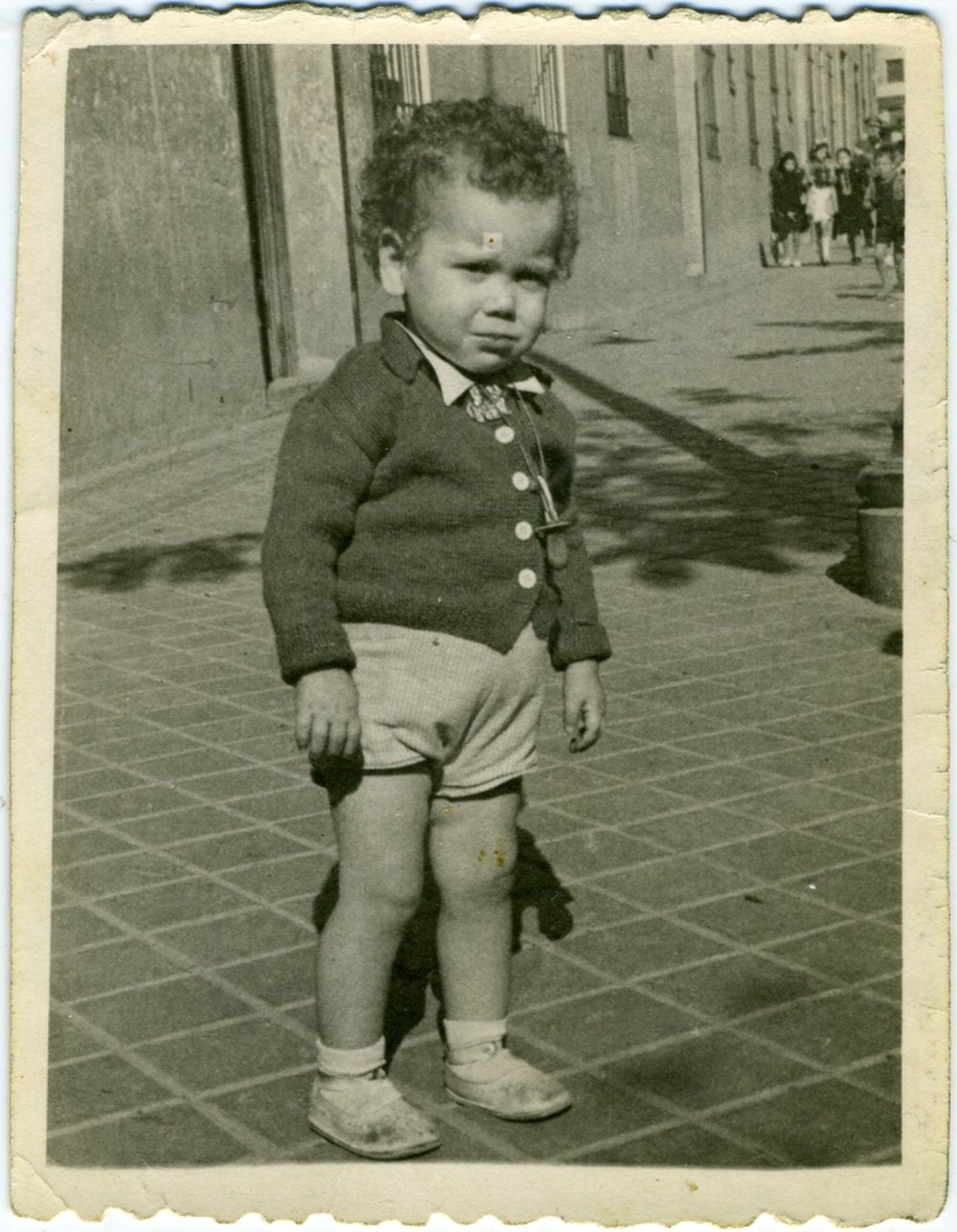 Alberto Herreros en el paseo de las Delicias
