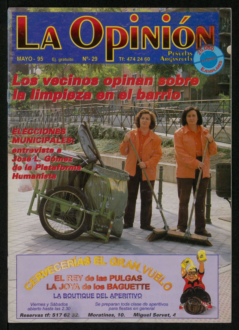 La Opinin de mayo de 1995, n 29