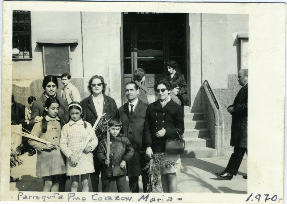 Domingo de Ramos en la parroquia del Pursimo Corazn de Mara