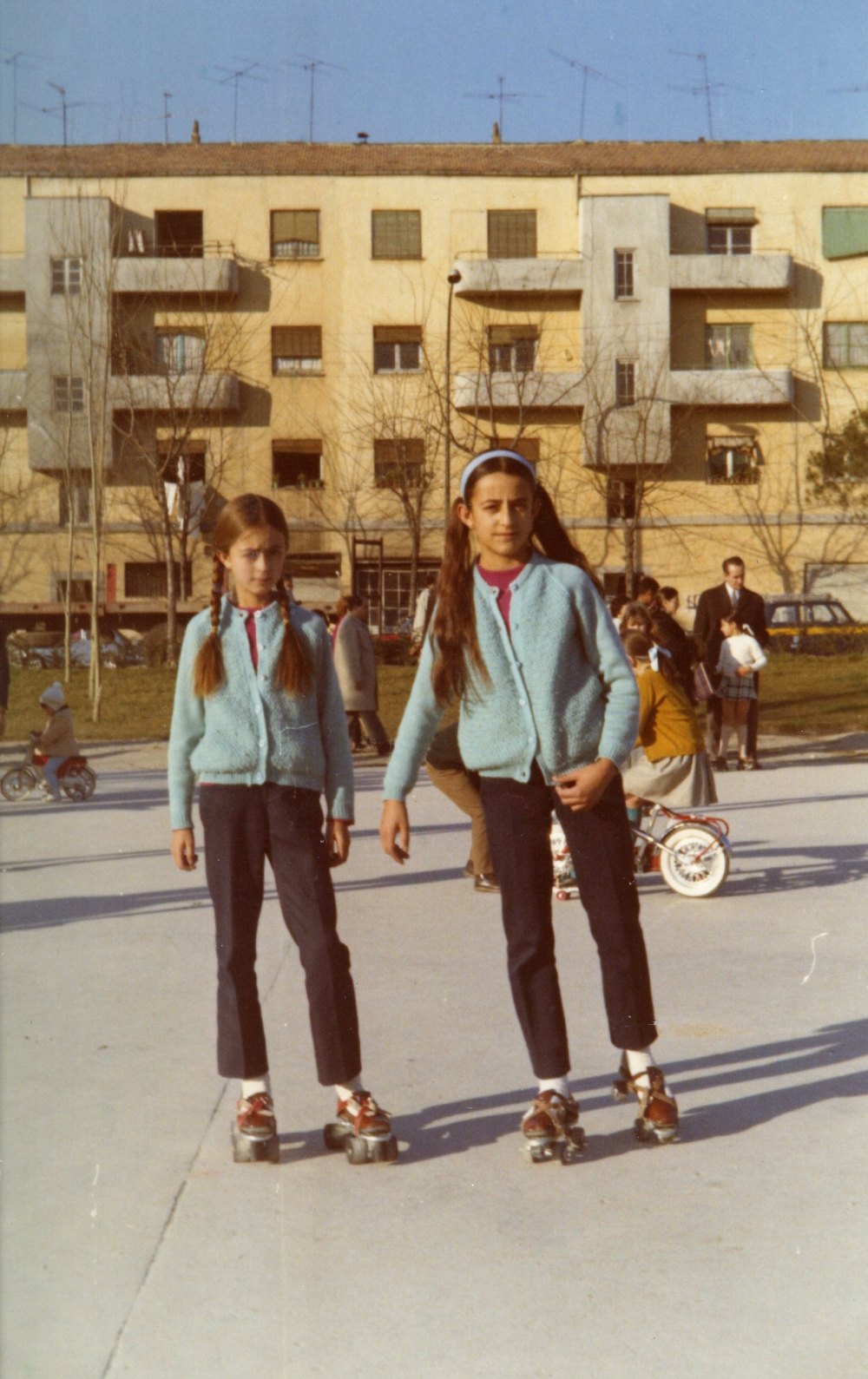 Patinando en el Parque de la Arganzuela