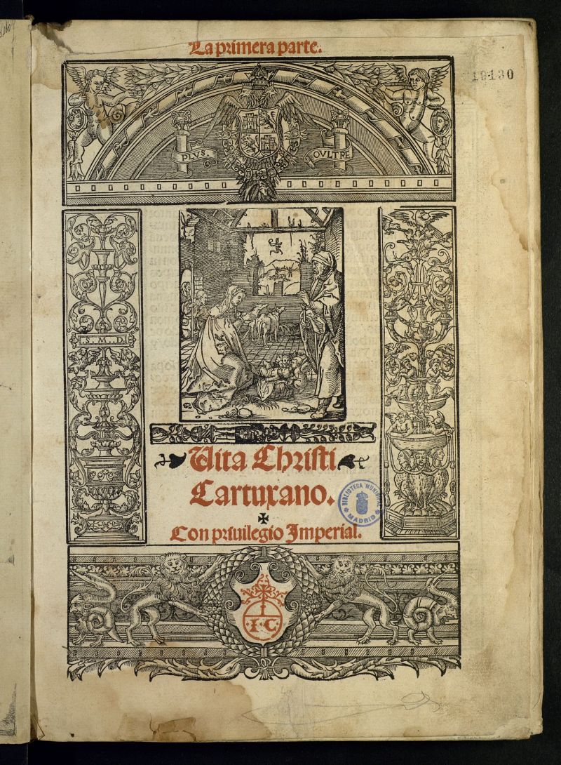 Meditationes vitae Christi. Volumen 1