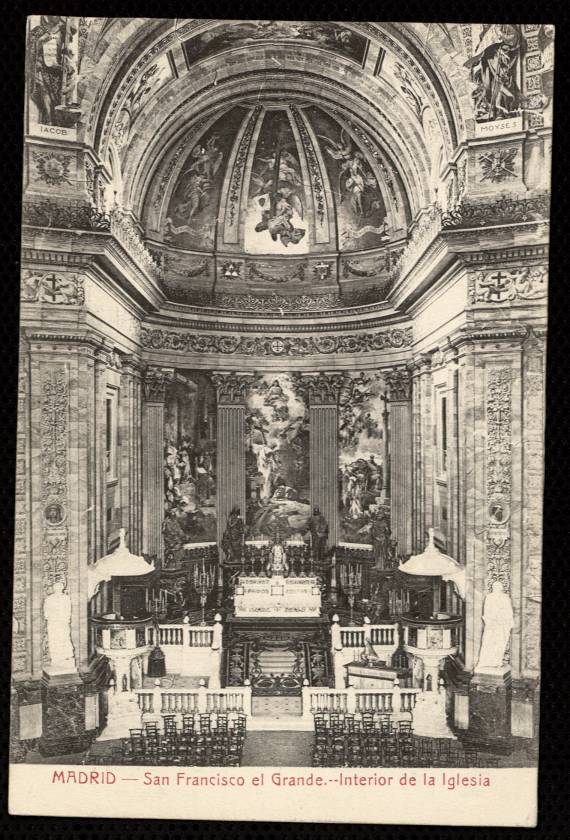 San Francisco el Grande. Interior de la iglesia