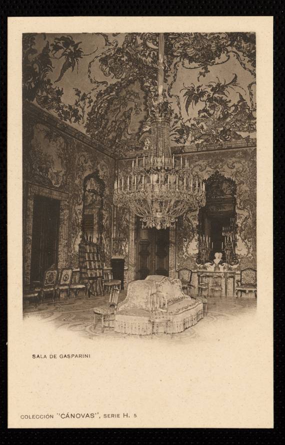Sala de Gasparini en el Palacio Real
