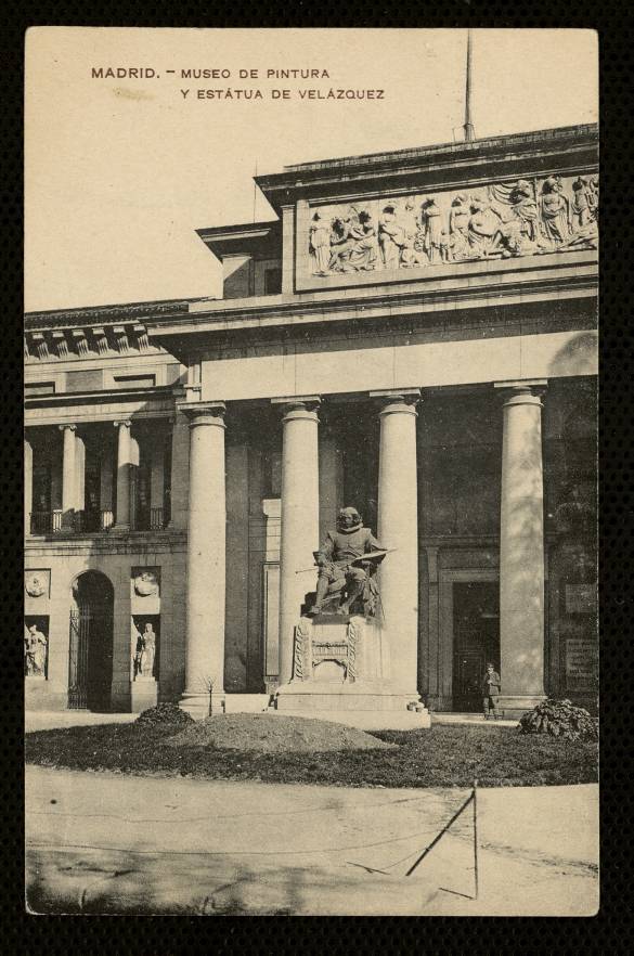 Museo del Prado y estatua de Velzquez