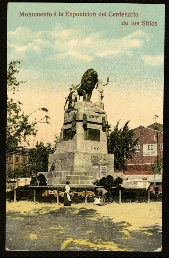 Monumento a la Exposicin del Centenario de los Sitios