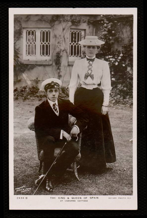 The King & Queen of Spain at Osborne Cottage