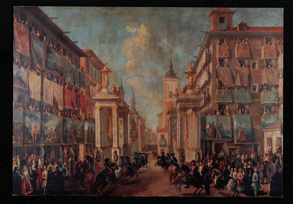 Entrada de Carlos III de Luis Paret