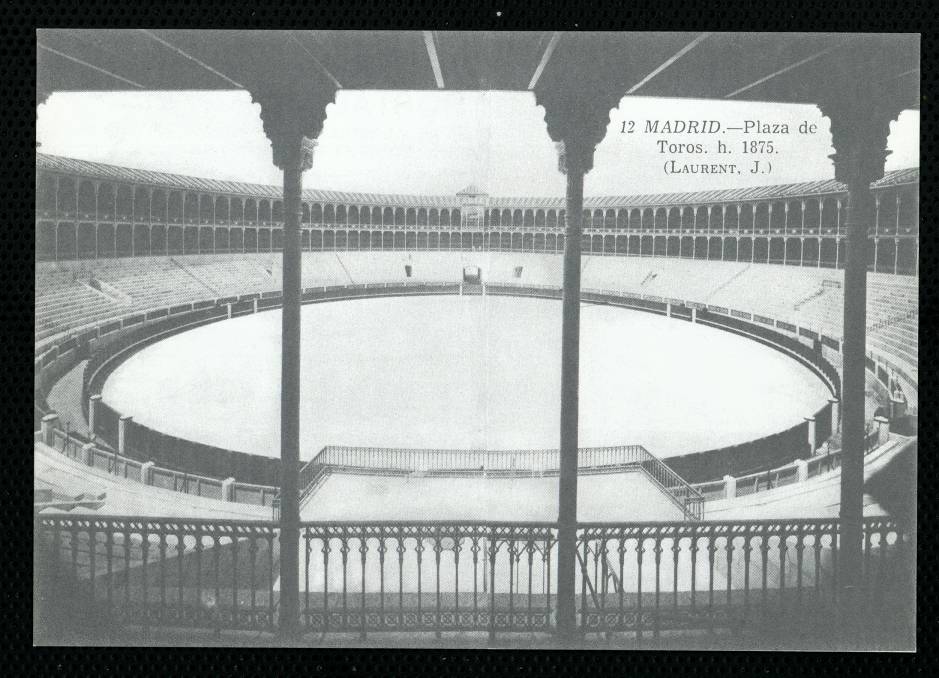 Plaza de Toros hacia 1875, de Jean Laurent