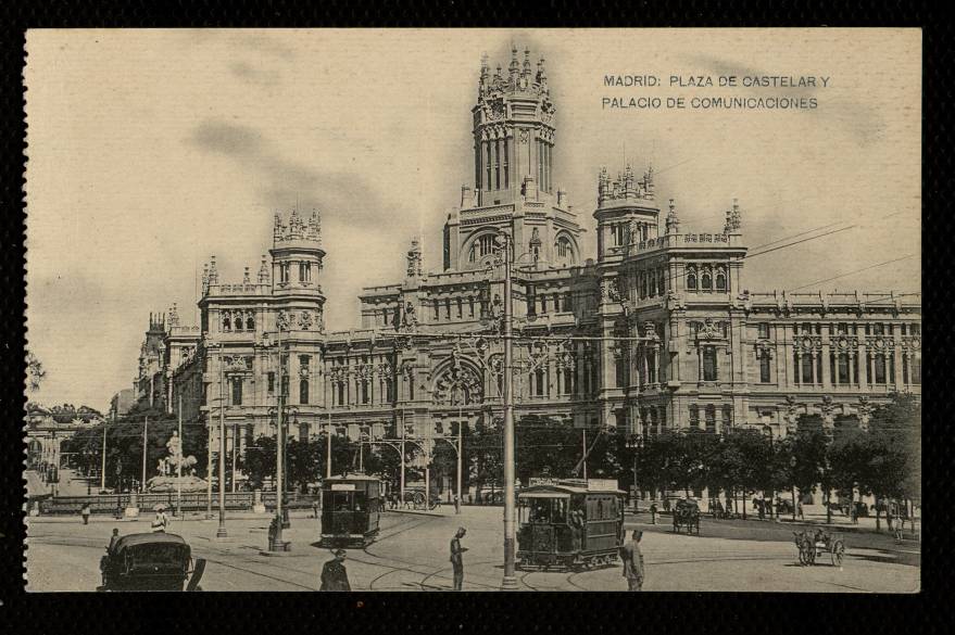 Plaza de Castelar y Palacio de Comunicaciones