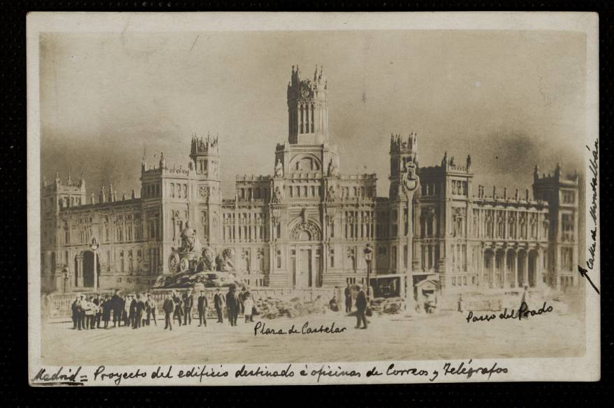 Proyecto del edificio destinado a oficina de Correos y Telgrafos
