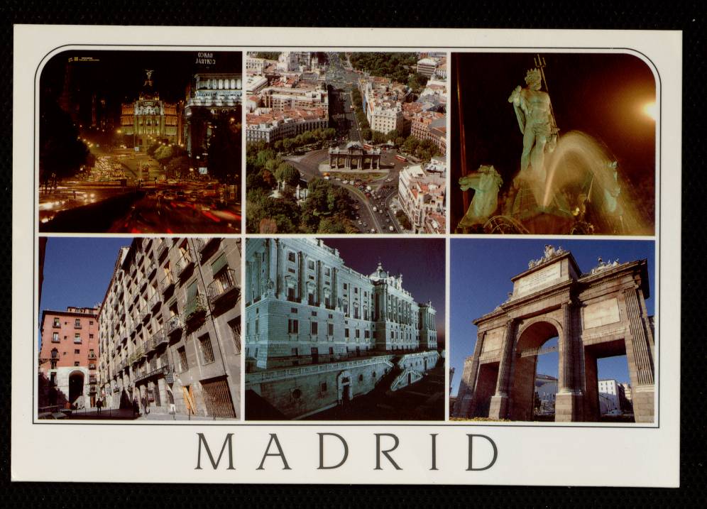 Cibeles, Puerta de Alcal, Neptuno, Arco de Cuchilleros, Palacio Real y Puerta de Toledo