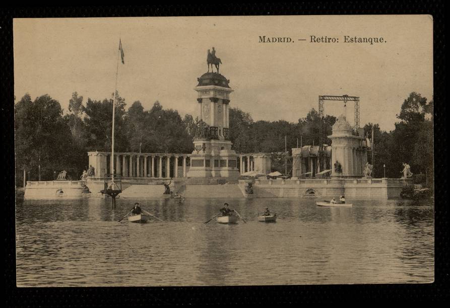 El Retiro. Estanque