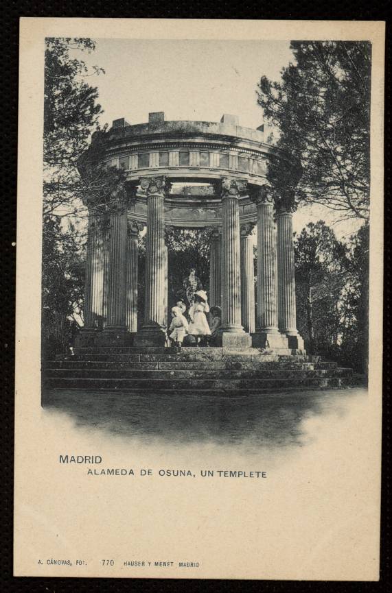 Alameda de Osuna. Un templete