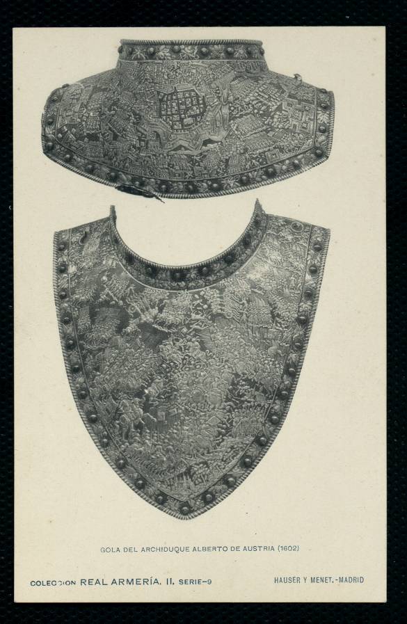 Real Armera. Gola del archiduque Alberto de Austria (1602)