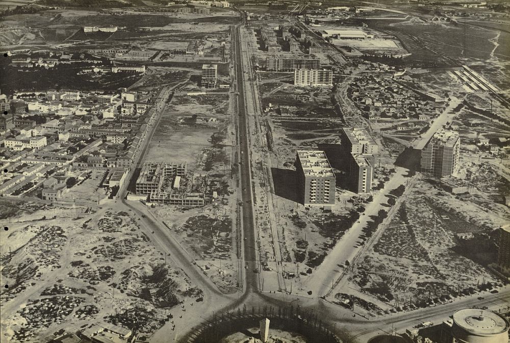 La plaza de Castilla y el norte de Madrid