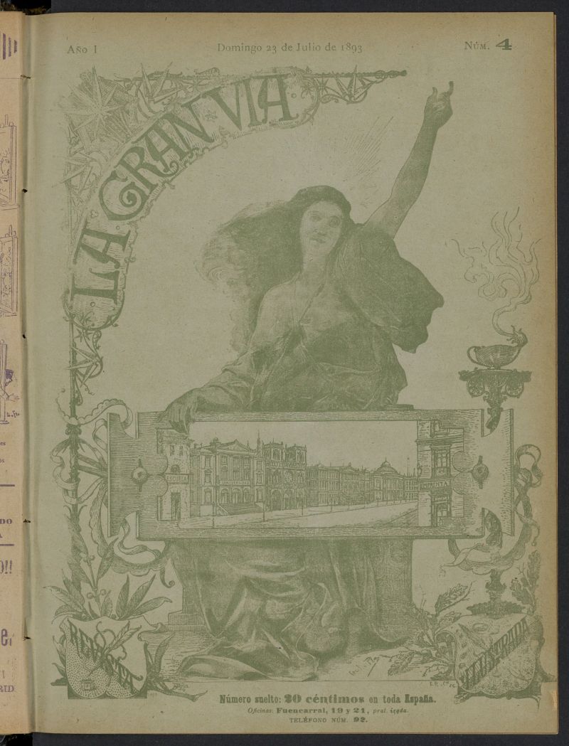 La Gran Va: revista semanal ilustrada del 23 de julio de 1893, n 4