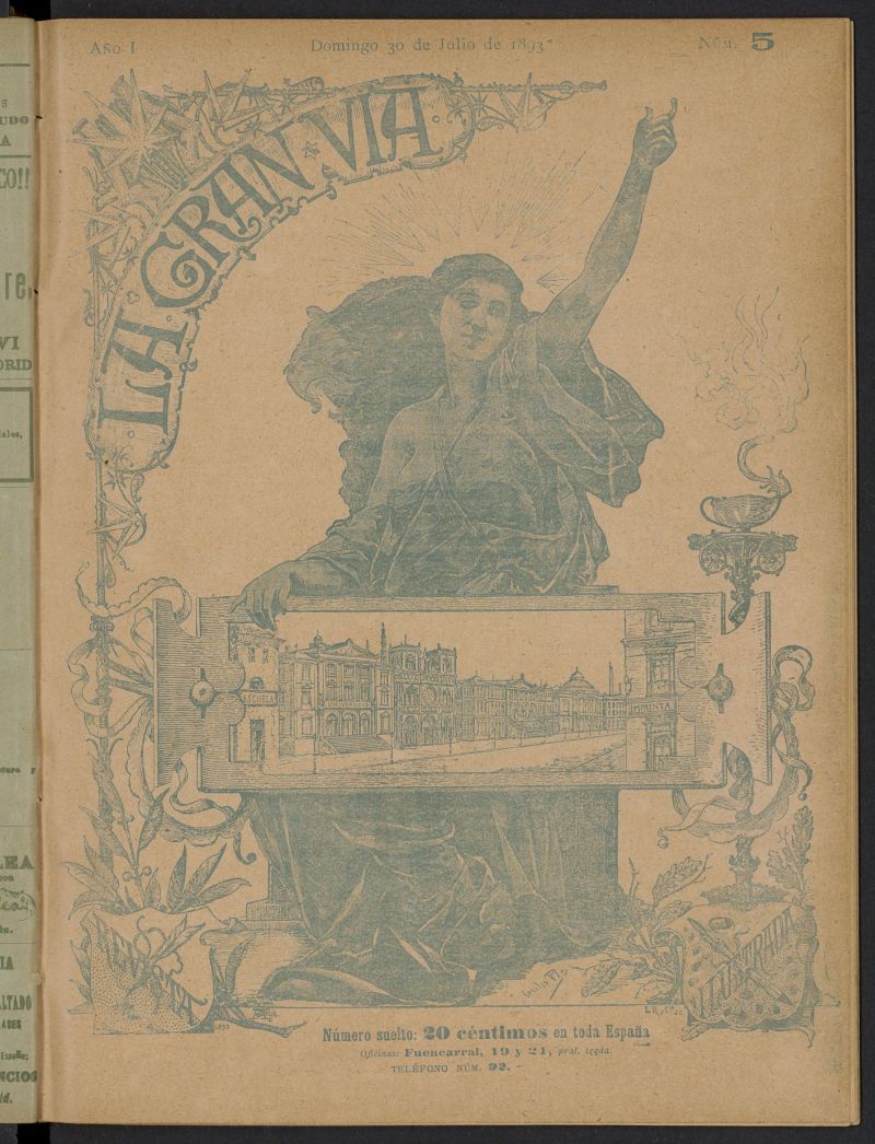 La Gran Va: revista semanal ilustrada del 30 de julio de 1893, n 5