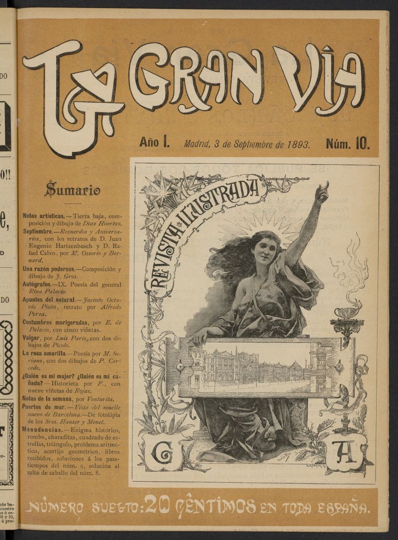 La Gran Va: revista semanal ilustrada del 3 de septiembre de 1893, n 10