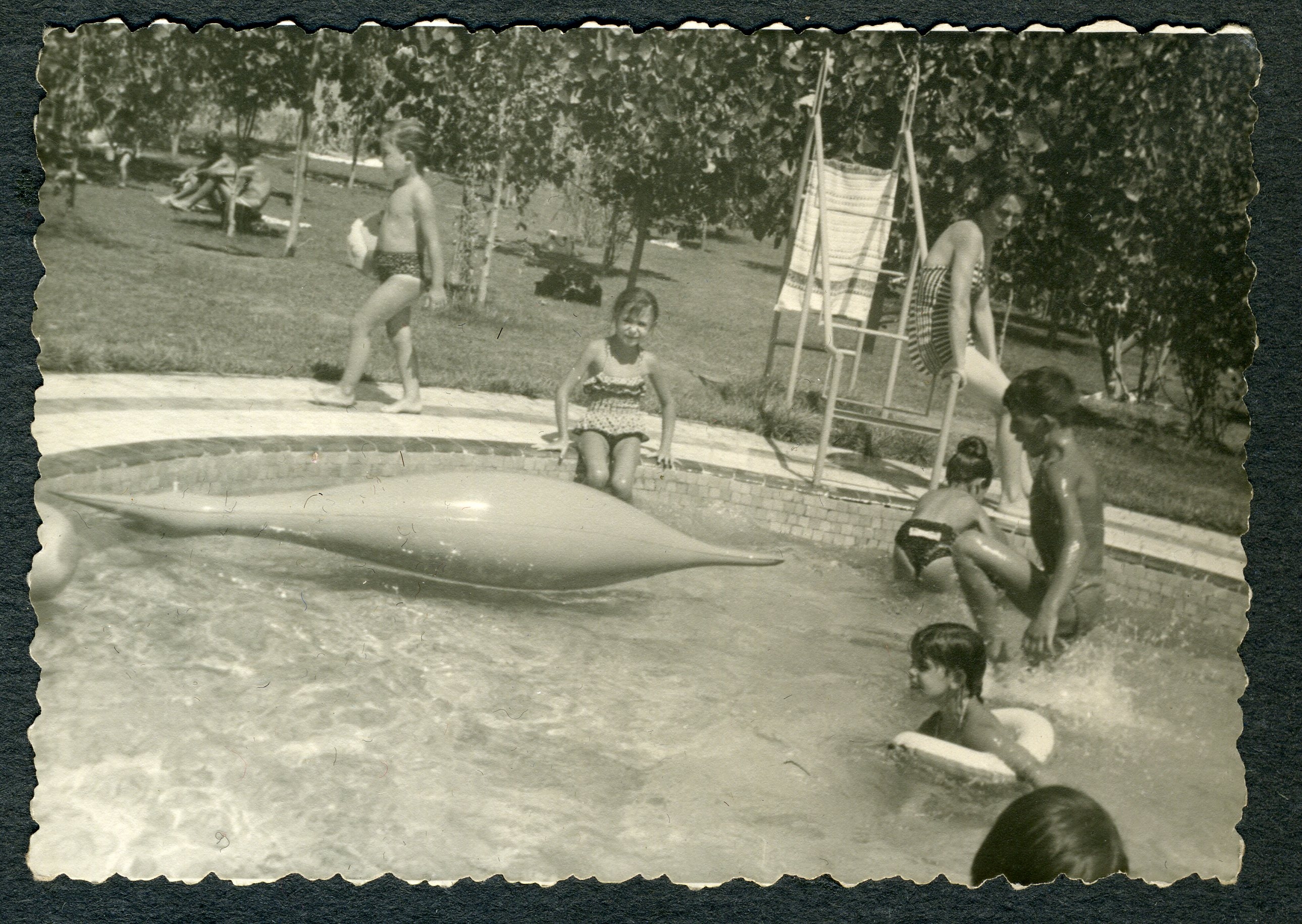 Verano en la piscina Tabarca
