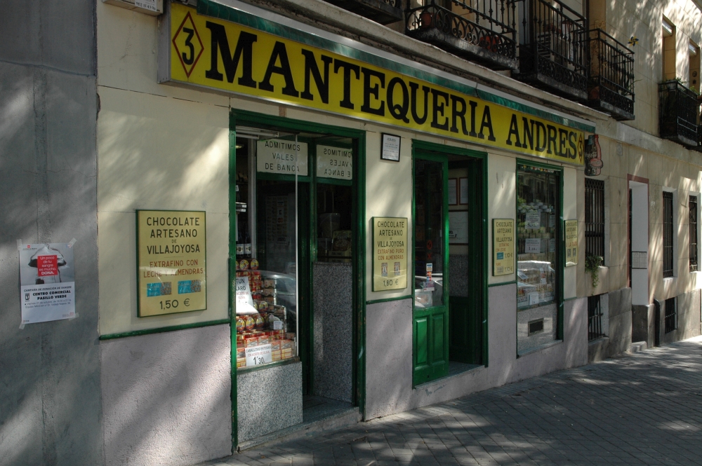 Mantequera Andrs, comercio tradicional