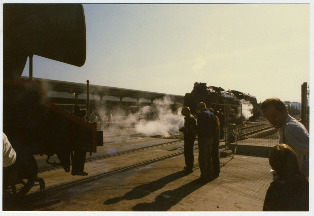 Contraluz del Museo del Ferrocarril