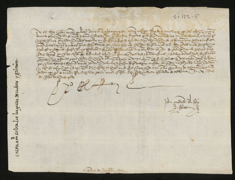 Real cdula de Juan II comunicando al Concejo de Madrid la donacin que se haba hecho de los lugares de Cubas y Grin, pertenecientes a Madrid, a Luis de la Cerda