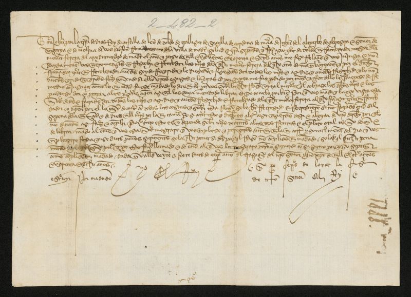 Provisin de Juan II ordenando a Alfonso Romano devuelva los maraveds de la moneda forera que cobr indebidamente a Francisco Garca, recaudador de Madrid