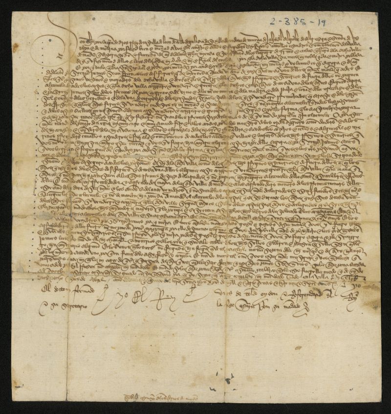 Provisin de Juan II concediendo a Madrid dos ferias francas cada dos aos en compensacin por los lugares de Cubas y Grin dados a Luis de la Cerda