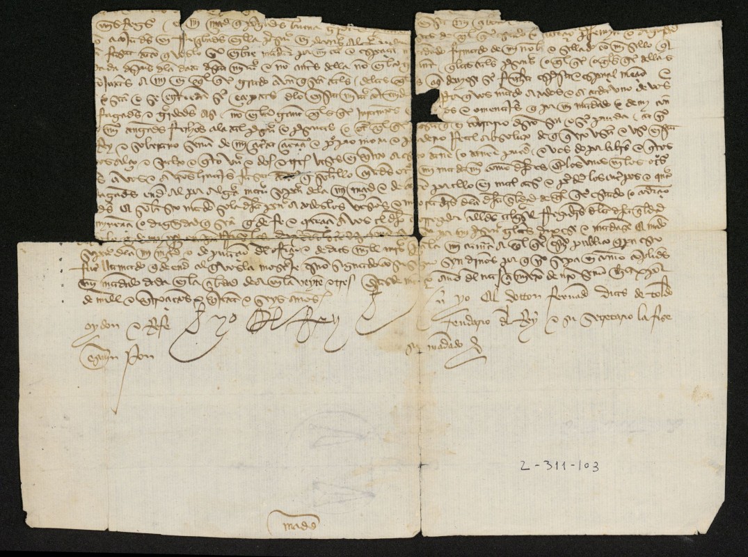 Provisin de Juan II prohibiendo a la Villa  acoger dentro de sus muros y prestar obediencia a ninguna persona que no est expresamente autorizada por el Rey