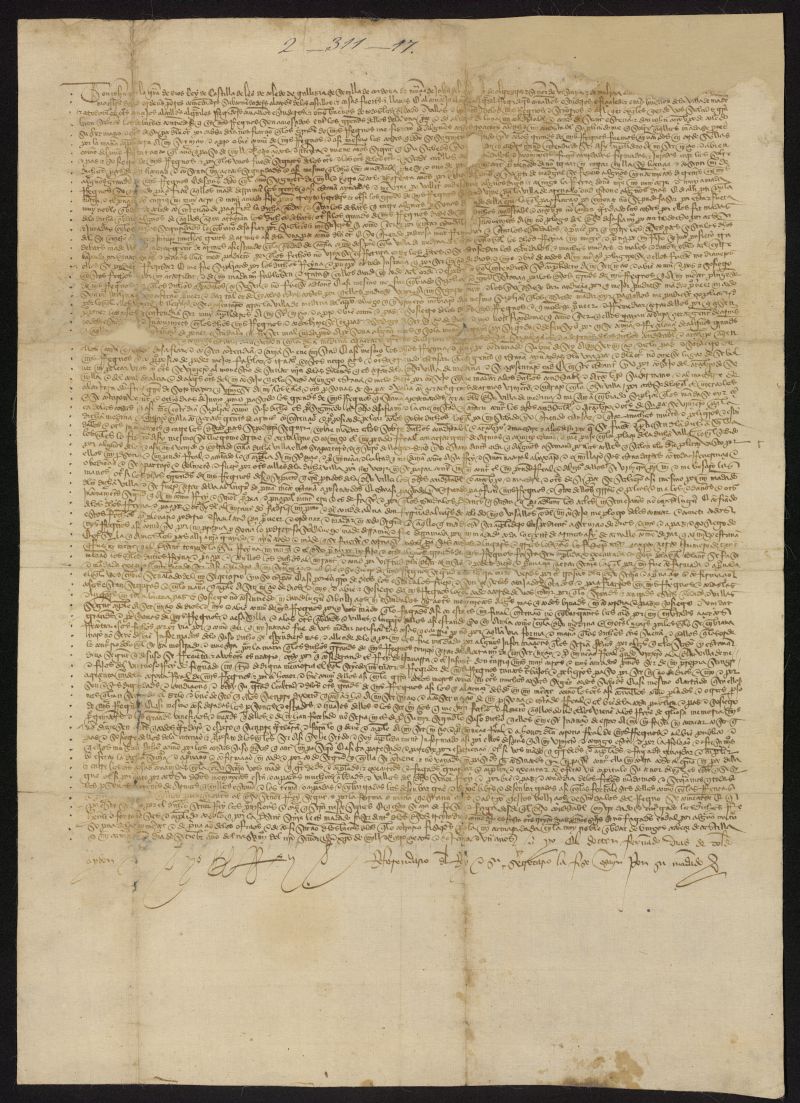 Provisin de Juan II dando cuenta l Concejo de Madrid de la pacificacin del reino, alterado por don lvaro de Luna, su hermano el arzobispo, y otros grandes seores