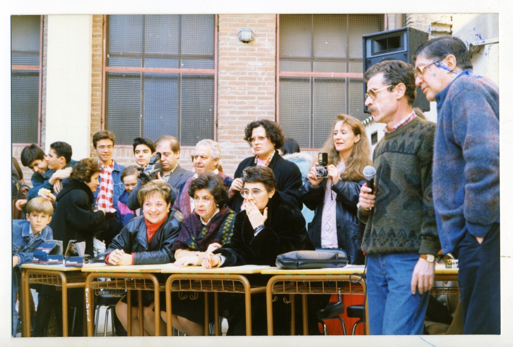 Jurado en el concurso de Carnaval