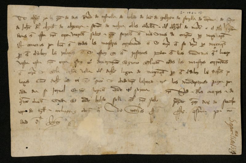 Carta abierta de Alfonso XI encargando al Concejo de Madrid enve unos carpinteros a reparar el palacio de Manzanares