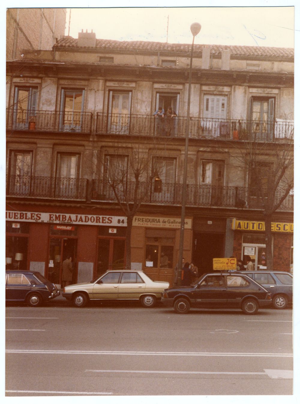 Freidura de Gallinejas Embajadores. Los aos difciles