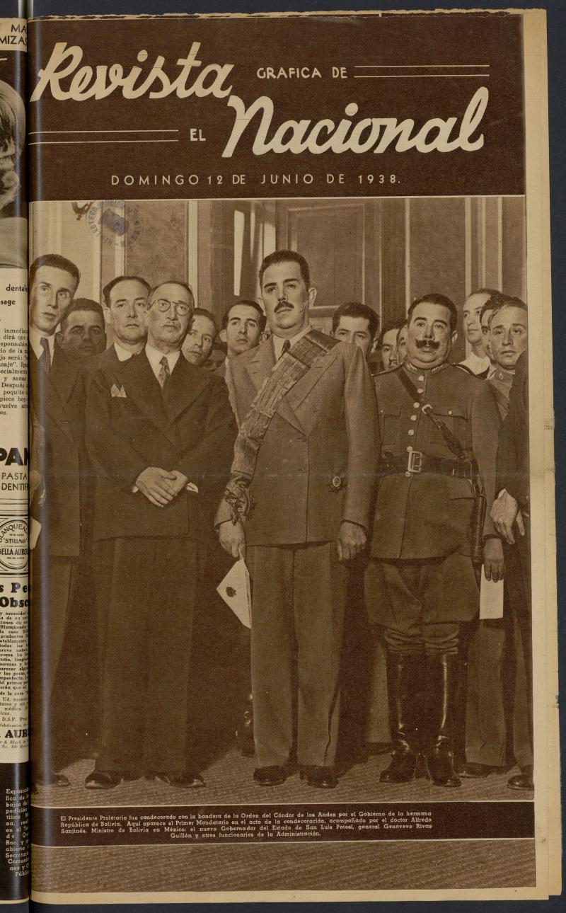 Revista Grfica de El Nacional del 12 de junio de 1938