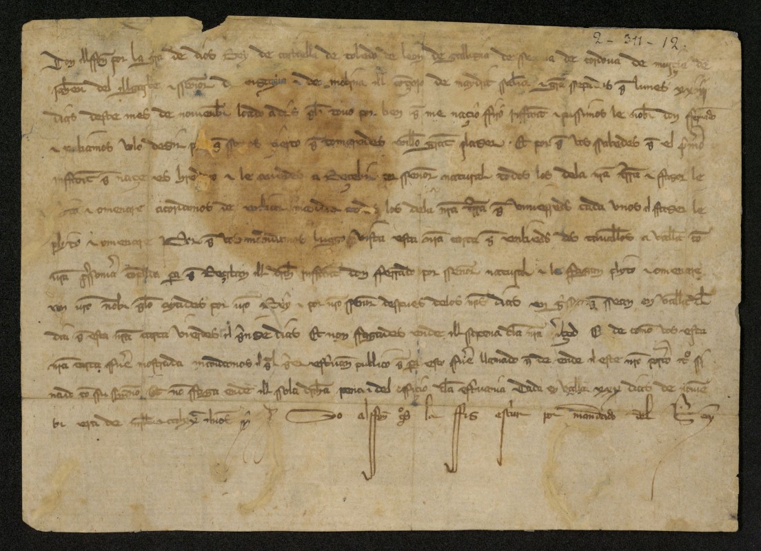 Provisin de Alfonso XI comunicando al Concejo de Madrid el nacimiento del infante don Fernando y ordenando acudan dos caballeros procuradores a Valladolid para jurarle heredero