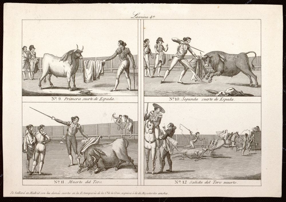 Principales suertes de una corrida de toros