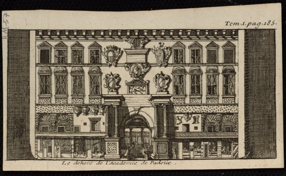 Le dehors de l'Academie de Padoe