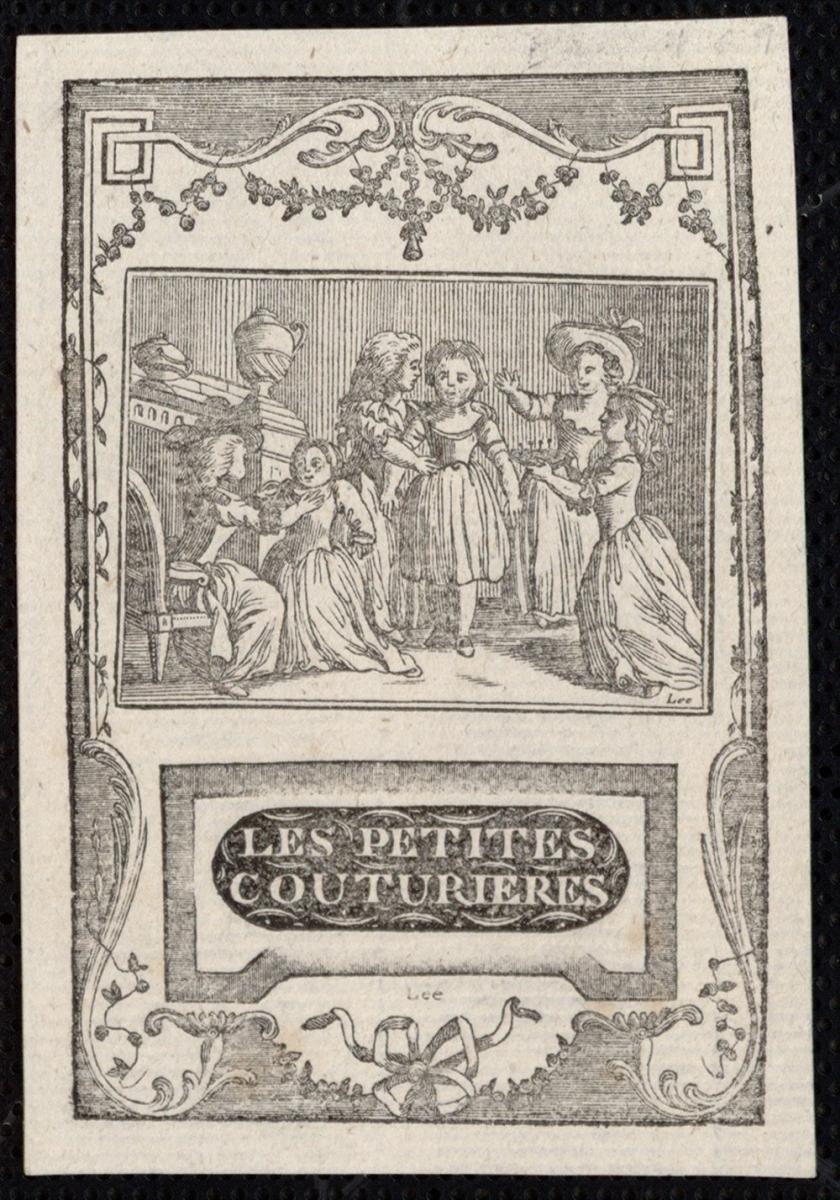 Frontispicio de Les petites couturires