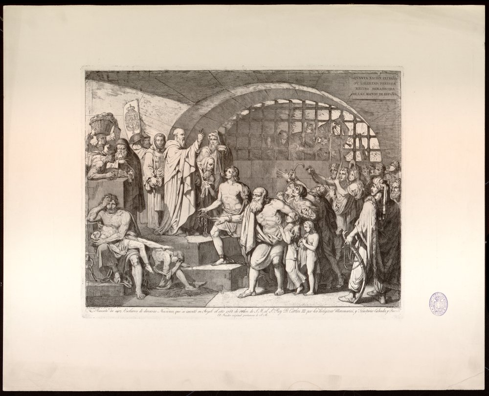 Rescate de los esclavos de Argel por orden de Carlos III en1768