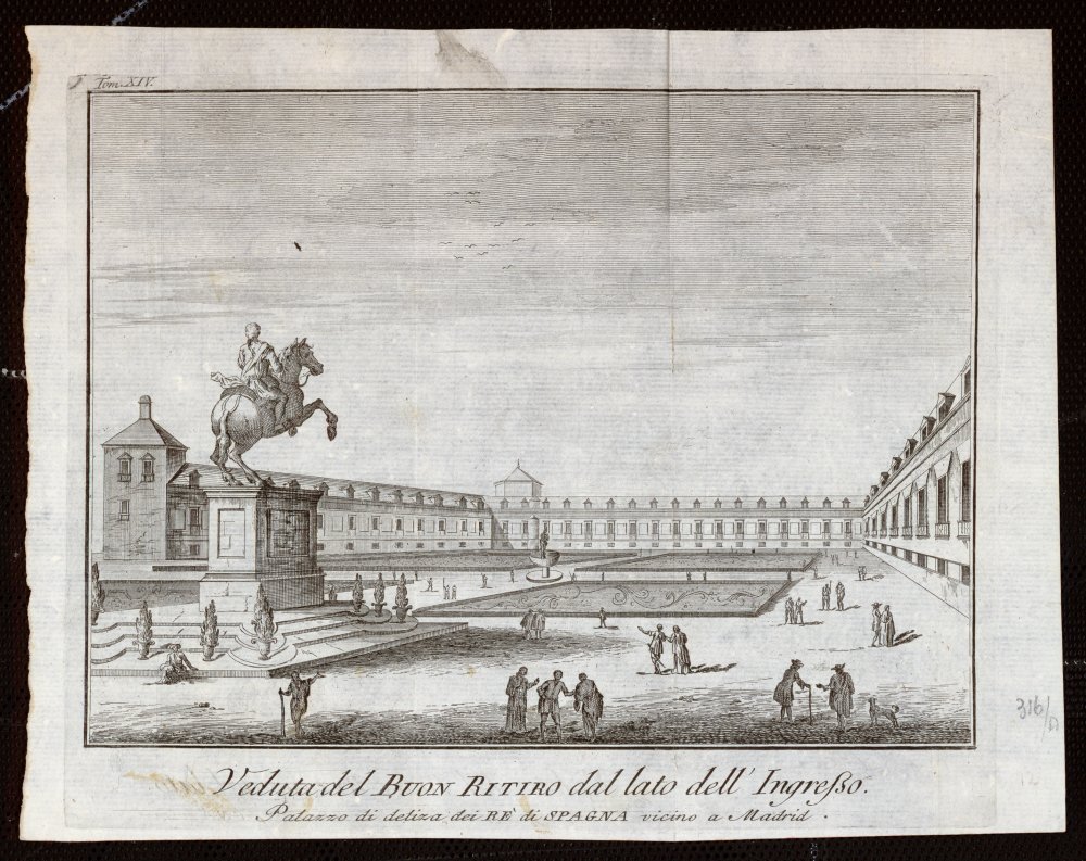 El palacio del Buen Retiro. Madrid